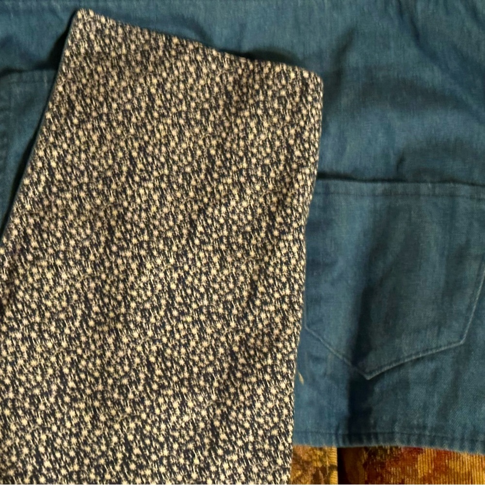 2- Vintage place mats with a pocket